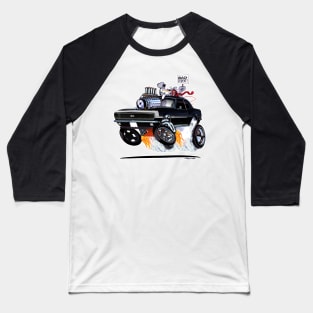 RAT POWER 1968 Black Camaro Baseball T-Shirt